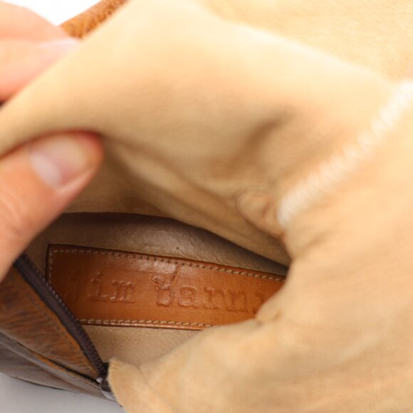 Jim Barnier Tall Brown Soft Leather Boots Women's US Size 8 Buckle Shoes - Picture 3 of 10